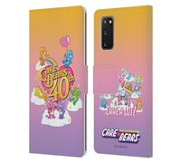 CARE BEARS 40ESIMO ANNIVERSARIO CUSTODIA COVER A PORTAFOGLIO PER SAMSUNG 1