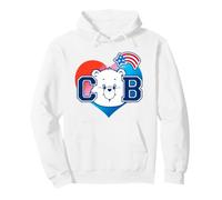 Care Bears 4th of July CB Big Heart Felpa con Cappuccio