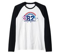 Care Bears 4th of July Hug Squad 82 Rainbow Maglia con Maniche Raglan