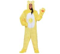 Care Bears Adult Classic Funshine Bear Fancy Dress Costume Medium