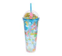 Care Bears Arcobaleni 24-Ounce Coriandoli Carnevale Tazza Con Cupola E Paglia