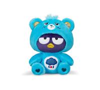 Care Bears - Badtz-Maru vestito da Grumpy Bear, peluche blu da 20 cm - Il tuo migliore amico morbido e coccoloso! - Adatto a bambine e bambini, d
