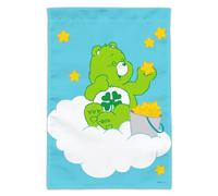 Care Bears - Bandiera da giardino con orsetto portafortuna