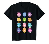 Care Bears Bear Face Line ups Maglietta