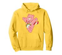Care Bears Beary Christmas Cheer Bear Happy Greetings Felpa con Cappuccio
