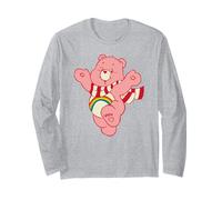 Care Bears Beary Christmas Cheer Bear Happy Greetings Maglia a Manica