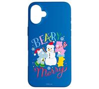 Care Bears Beary Merry con Cheer Bear e auguri di Natale Custodia per iPhone 16 Plus