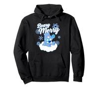 Care Bears Beary Merry Grumpy Bear Christmas Felpa con Cappuccio