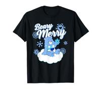 Care Bears Beary Merry Grumpy Bear Christmas Maglietta