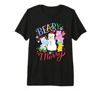 Care Bears Beary Merry Snowman Christmas Maglietta Premium