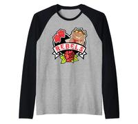 Care Bears Beastly Rebels Flower Patch Maglia con Maniche Raglan