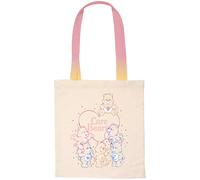 CYPBRANDS - Borsa shopper in tela Care Bears, beige, prodotto ufficiale