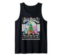 Care Bears Christmas Group Simulated Sweater Canotta