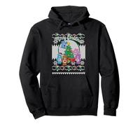 Care Bears Christmas Group Simulated Sweater Felpa con Cappuccio