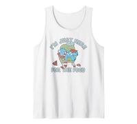 Care Bears Christmas I'm Just Here for The Food Bedtime Bear Canotta
