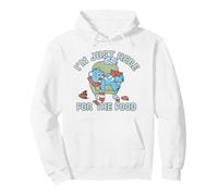 Care Bears Christmas I'm Just Here for The Food Bedtime Bear Felpa con Cappuccio