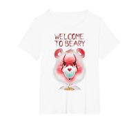 Care Bears Clown Smile Maglietta, Donna Plus-Size, Bianco, 3X