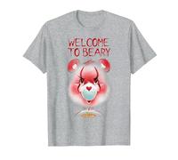 Care Bears Clown Smile Maglietta, Uomo, Grigio Melange, S