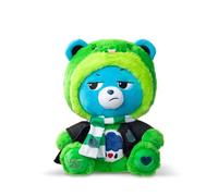 Care Bears Collab (Magic) Felpa con Cappuccio Mascot Peluche - Orso Grumpy x Serpeverde