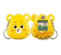 Care Bears Digital Pet - Funshine Bear Cyber Pet with Care Features, 1.4" inch Screen, Handheld Interactive Virtual Pets for Kids, Collectible Electronic Toy, batteria inclusa
