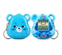 Care Bears Digital Pet - Grumpy Bear Nano Pet con caratteristiche di cura, schermo da 1,4 pollici, animali virtuali interattivi portatili per bambini, giocattolo elettronico da collezione, batteria