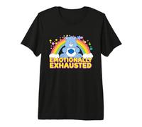 Care Bears Emotionally Exhausted Grumpy Bear Maglietta Premium