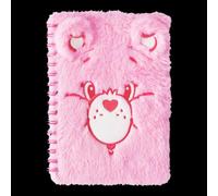Care Bears Fluffy A5 Notebook - Cheer Bear Plush Cover Journal with 160 Lined Pages, Spiral-Bound Notepad for School, Work & Home - Cute Retro Stationery Gift for Care Bears Fans | Paladone