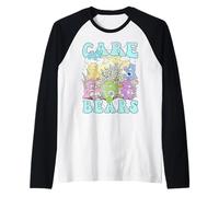 Care Bears Garden Festival Maglia con Maniche Raglan