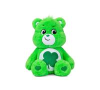 Care Bears 22064 14 Inch Medium Plush Good Luck Bear, Collectable Cute Plush Toy, Cuddly Toys for Children, Soft Toys for Girls and Boys, Cute Teddies Suitable for Girls and Boys Aged 4 Years +