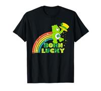 Care Bears Good Luck Bear Born Lucky St. Patrick's Day Maglietta