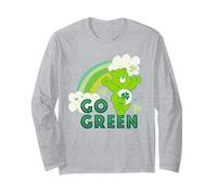 Care Bears Good Luck Bear Go Green St. Patrick's Day Maglia a Manica