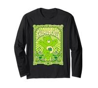 Care Bears Good Luck Bear Shamrocker St. Patrick's Day Maglia a Manica