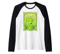 Care Bears Good Luck Bear Shamrocker St. Patrick's Day Maglia con Maniche Raglan