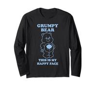 Care Bears Grumpy Bear Happy Face Maglia a Manica