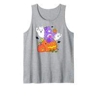 Care Bears Halloween Harmony Bear Holding A Happy Pumpkin Canotta
