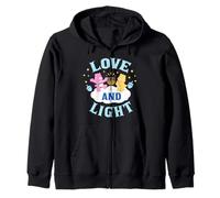 Care Bears Hanukkah Love & Light Cheer Bear & Funshine Bear Felpa con Cappuccio