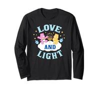 Care Bears Hanukkah Love & Light Cheer Bear & Funshine Bear Maglia a Manica
