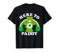 Care Bears Here to Paddy Good Luck Bear St. Patrick's Day Maglietta