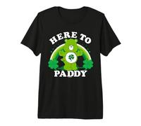 Care Bears Here to Paddy Good Luck Bear St. Patrick's Day Maglietta Premium