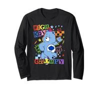Care Bears High Key Grumpy Retro Punk Poster Maglia a Manica