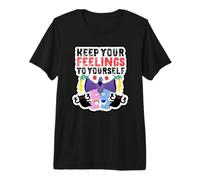 Care Bears Keep Your Feelings To Yourself Maglietta Premium