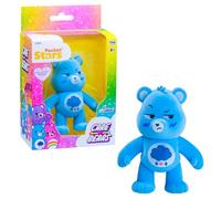 Care Bears - Les Bisounours, 1 statuetta da collezione, 10 cm, modello blu - Grumpy Bear, per bambini dai 4 anni, CAR101