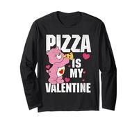Care Bears Love A Lot Bear Pizza is My Valentine Maglia a Manica