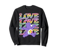 Care Bears Love Pride Love Harmony Bear Felpa