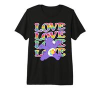 Care Bears Love Pride Love Harmony Bear Maglietta Premium