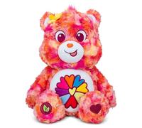Care Bears Peluche medio da 35 cm, ecologico, Orsetto Flower Power