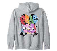 Care Bears Pride Cheer And Share Bear Rainbow Heart Felpa con Cappuccio