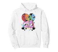 Care Bears Pride Cheer And Share Bear Rainbow Heart Felpa con Cappuccio