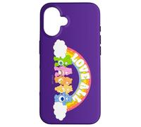 Care Bears Pride Love All Rainbow Buona fortuna, allegria, burbero Custodia per iPhone 16