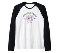 Care Bears Pride Unapologetic Since 1982 Retro Rainbow Logo Maglia con Maniche Raglan